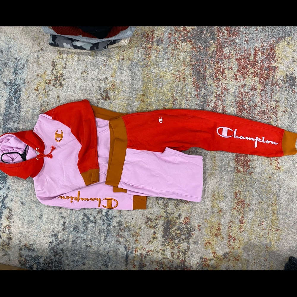 Champion purple,red, and brown set